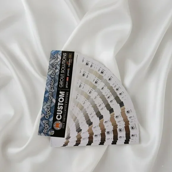 Custom Building Products Grout Solutions Color Sample Fan Deck NWOT - Picture 6 of 8